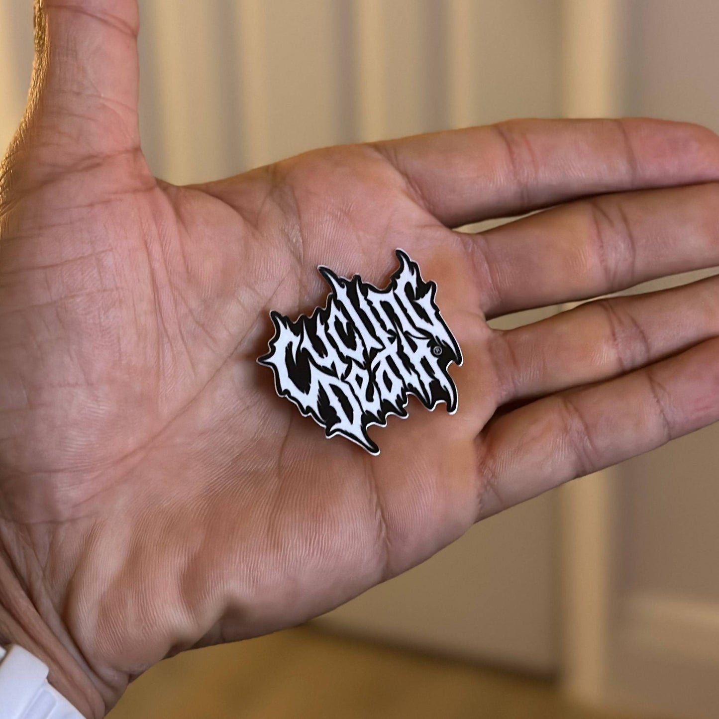 Cycling Death Stem Sticker