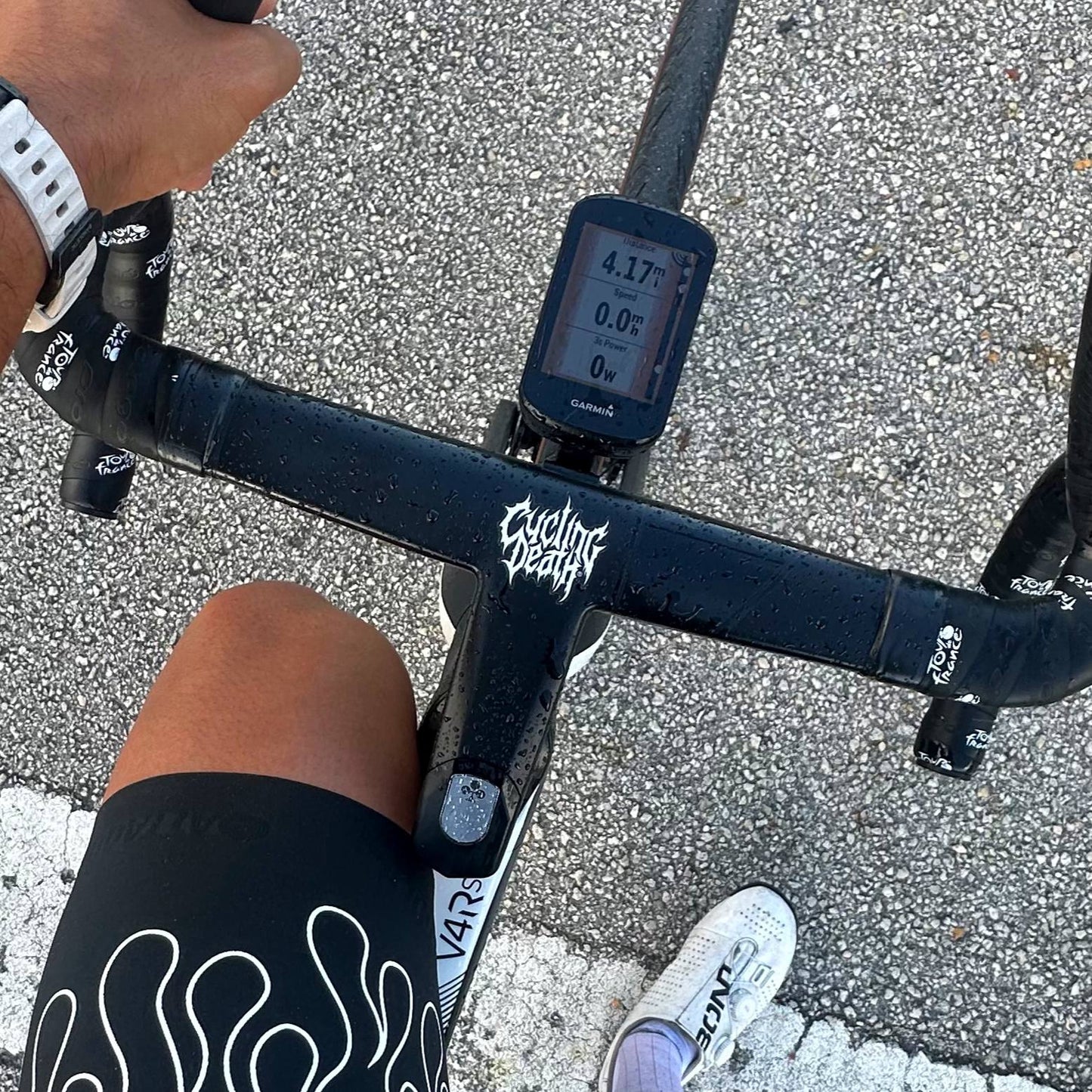 Cycling Death Stem Sticker