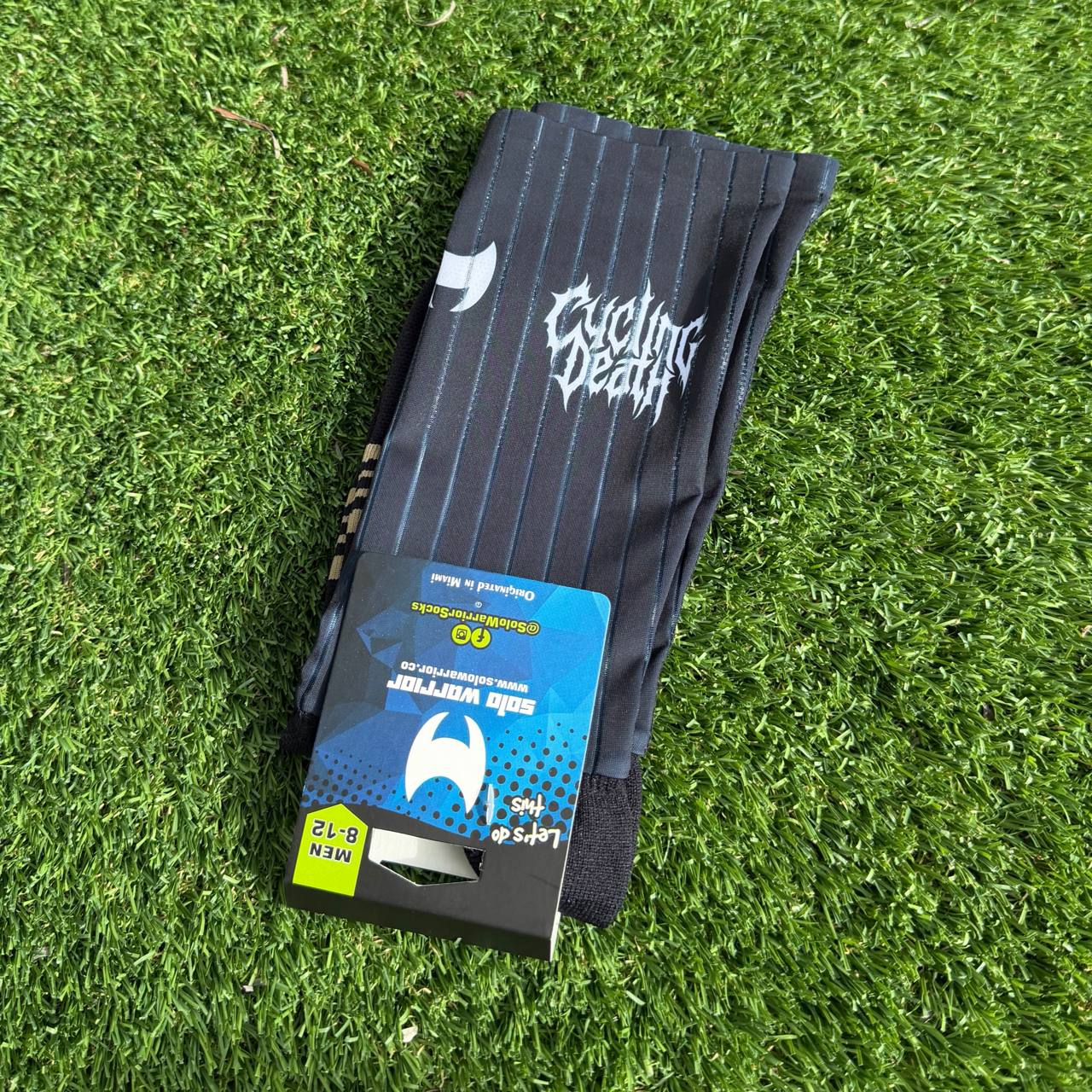 Cycling Death Black Aero Socks