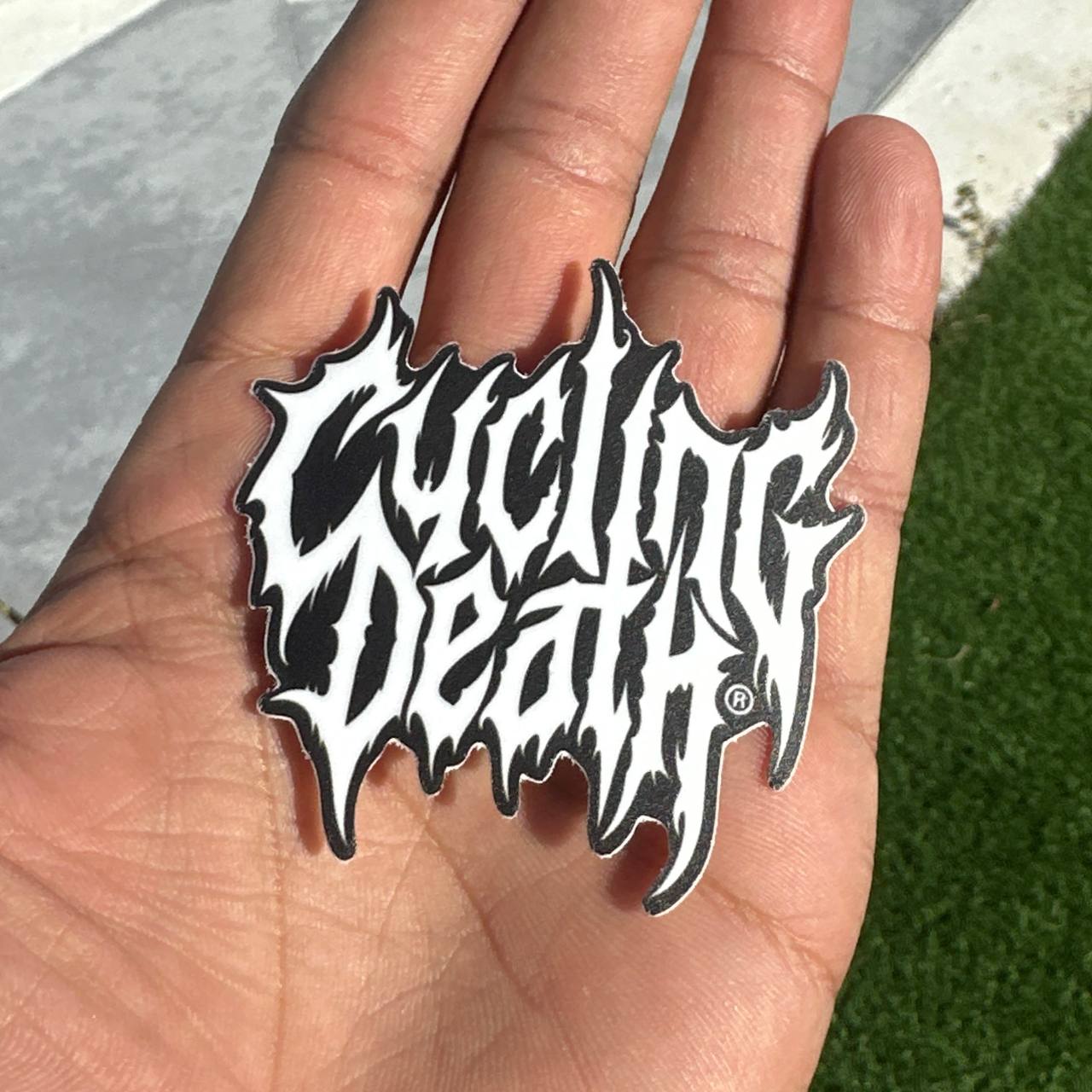 Cycling Death Sticker