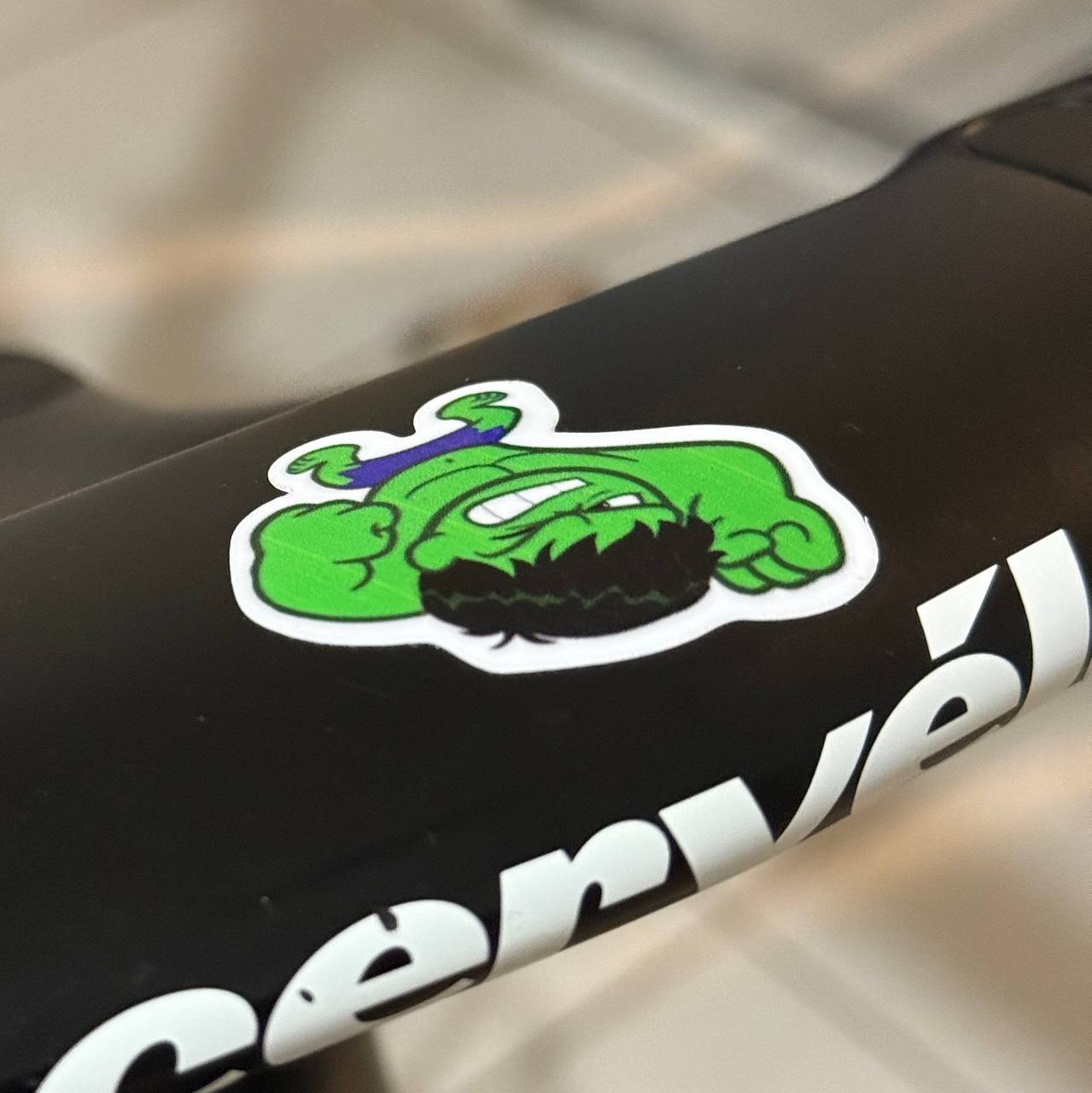 Watt Smash Stem Sticker